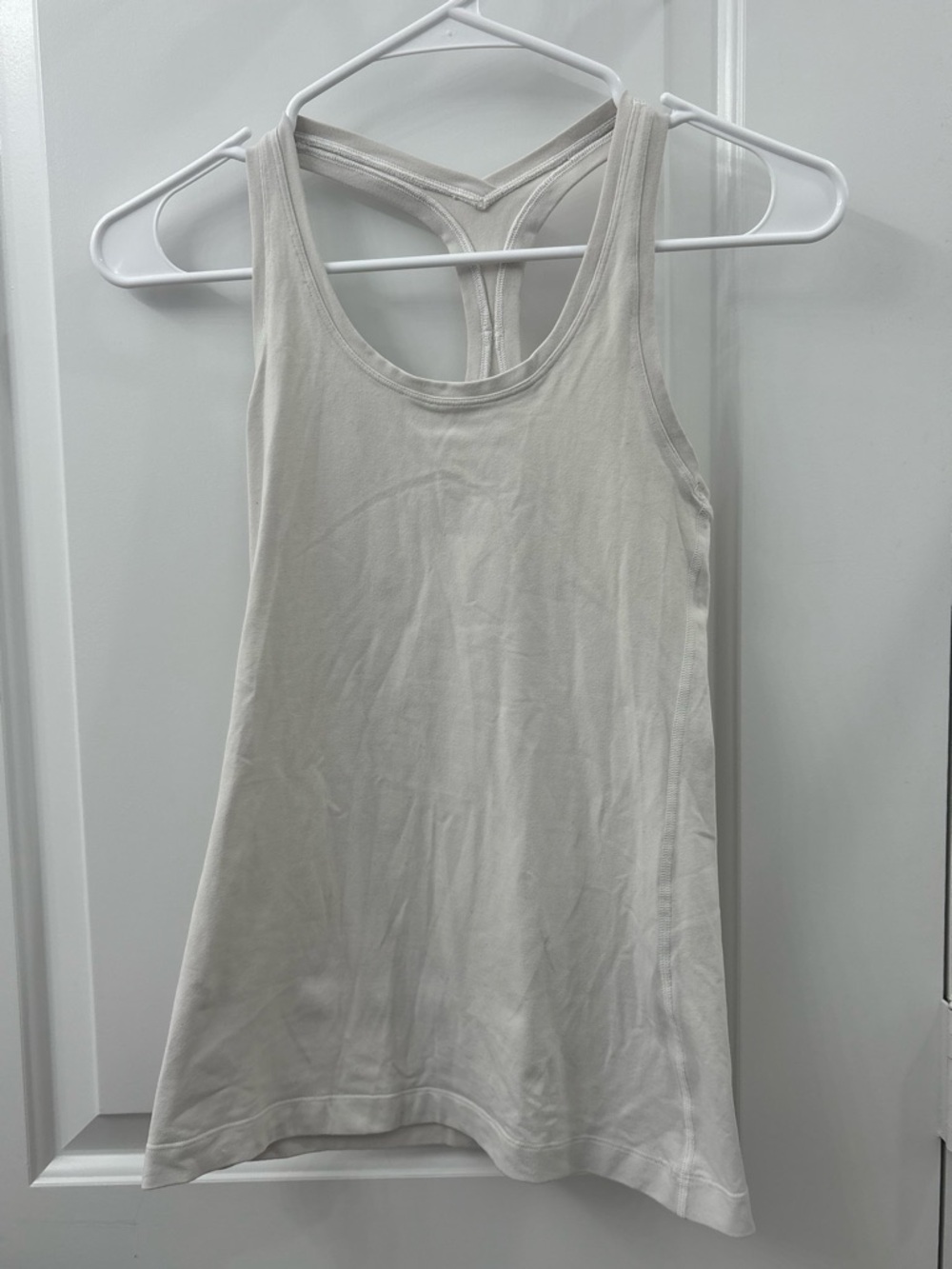 Lululemon racerback tank top white
